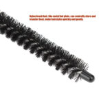 Mini Quiff Roller Round Hair Brush with Nylon Bristles for Blow Drying, Volume, Curling & Straightening (Pack of 1) - Image 5