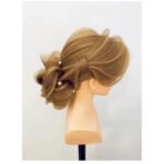 Human Hair Mannequin Head with Hairdresser Training Manikin Cosmetology Doll Head for Hair Styling & Training Practice (22 inches) - Image 2