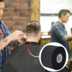 Neck Ruffle Roll Tissue Paper Strip for Salon Barbers Hair Cutting for Personal and Professional Use (5 Rolls, Black) - Image 7
