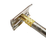 Stainless Steel Double Edge Safety Shaving Razor for Men (Size: 9.5 cm) - Image 4